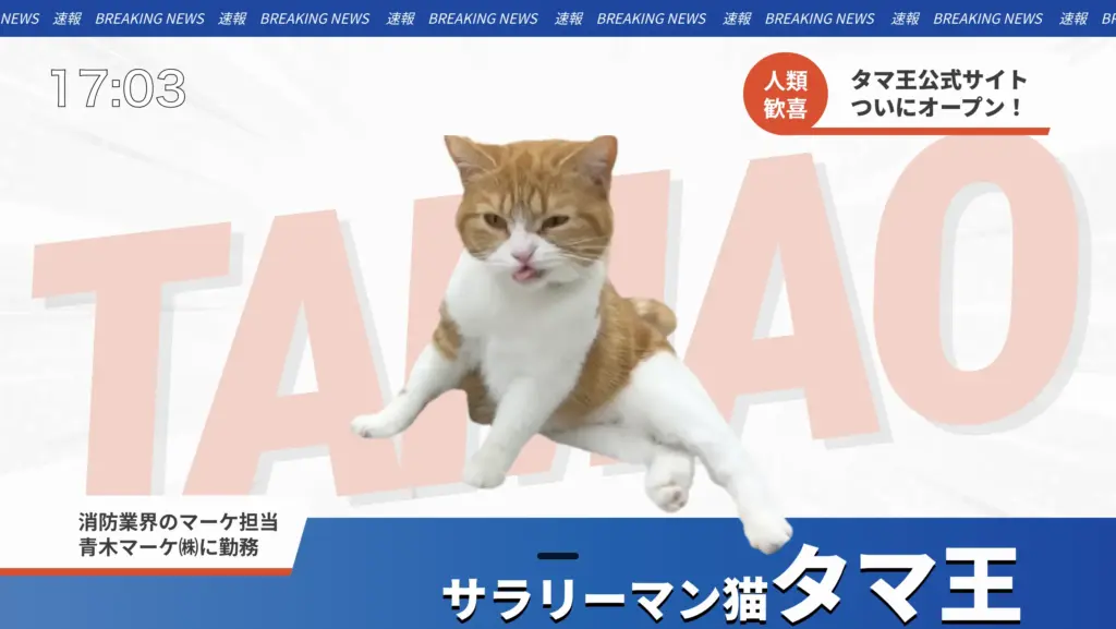サラリーマン猫タマ王